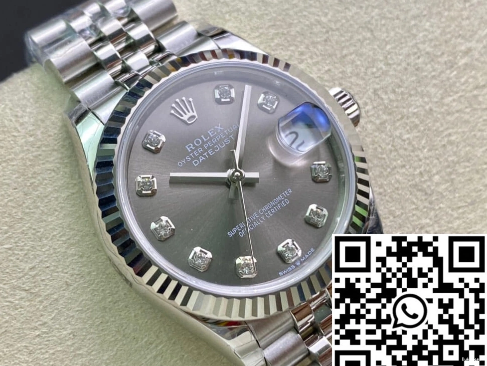 EW Rolex Factory Grey M278274-0008 Datejust Dial 1126